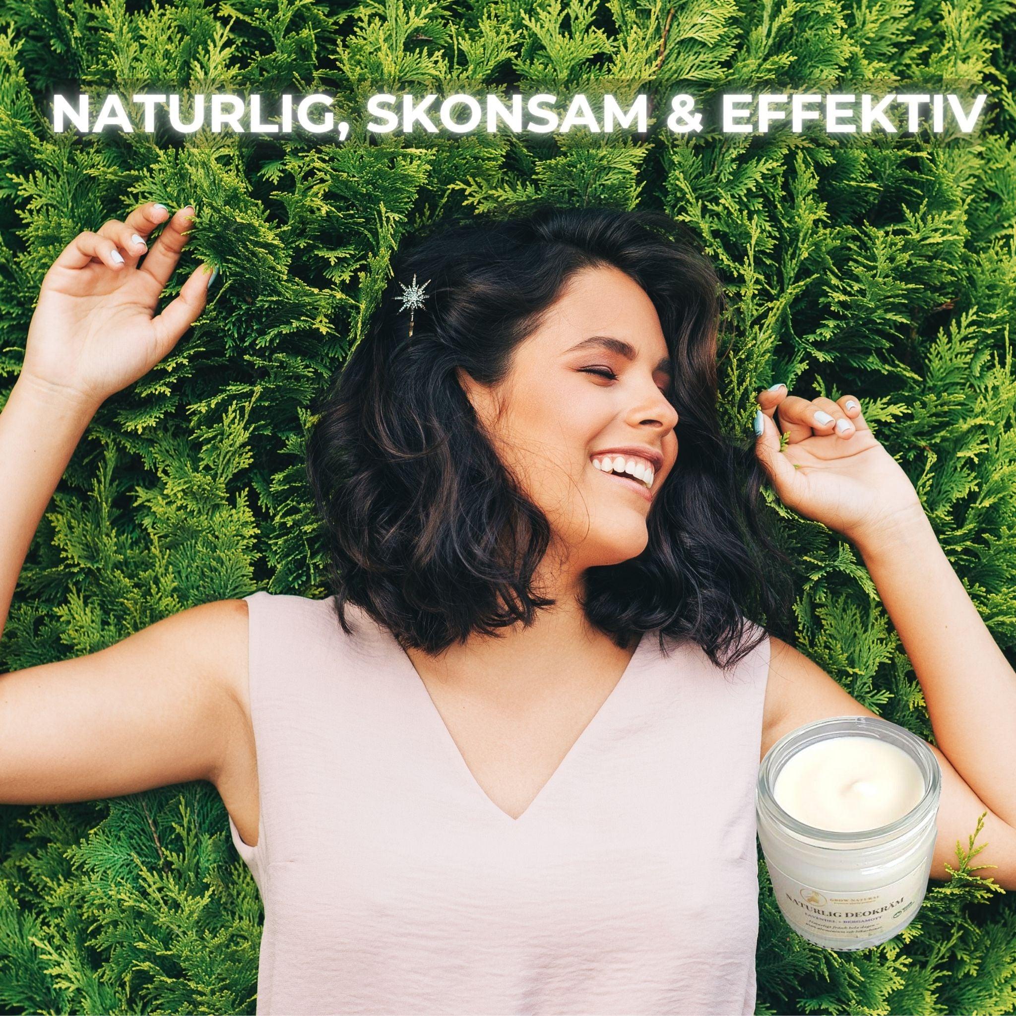 Grow Natural™ - Naturlig Deokräm Lavendel & Bergamott - Grownatural.se