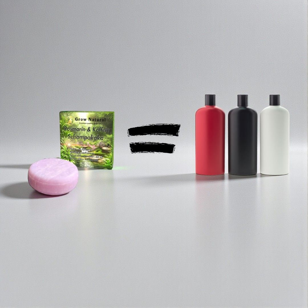 Varför koncentrerade schampokakor ger bättre resultat än flytande schampo