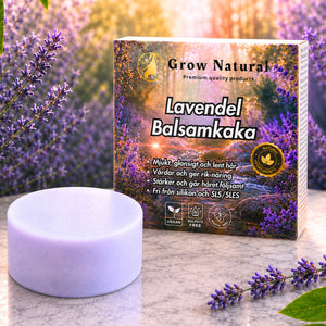 Grow Natural™ – Lavendel Balsam för ett mjukt, glansigt och följsamt hår