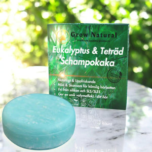 Grow Natural Eukalyptus & Teträd Schampokaka